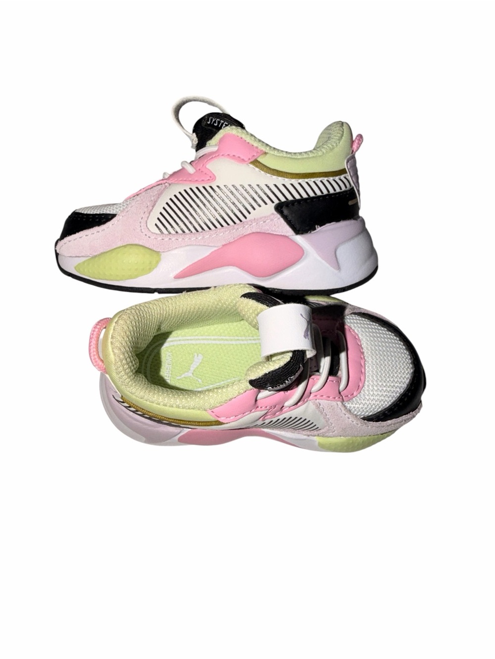 PUMA Kids Girls Rs-X Bouquet Lace Up Sneakers Shoes